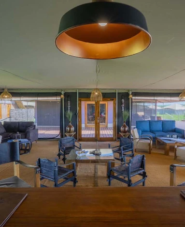 Arukore Simba Camp Serengeti view