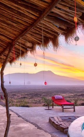 kilimanjaro lodges view