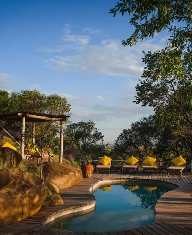 Lamai Private Safari Camp view