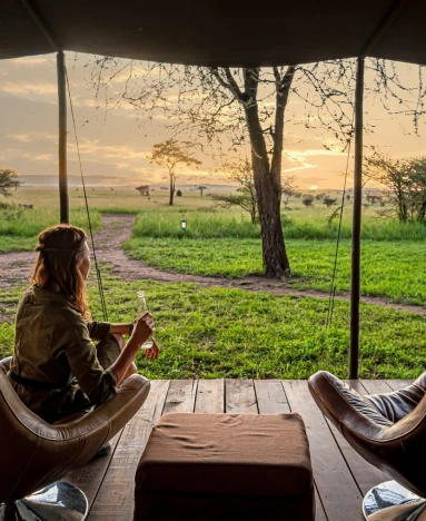 Lemala Ewanjan Tented Camp view