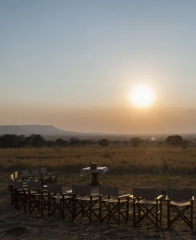 Ndutu Under Canvas scene