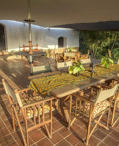 Ngare Sero Mountain Lodge dining