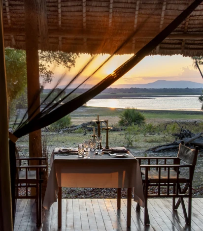 Nyerere Lodges view