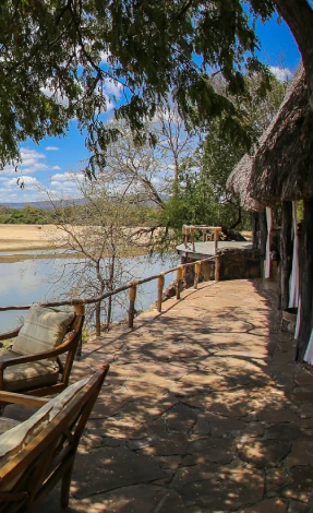 Nyerere Lodges view