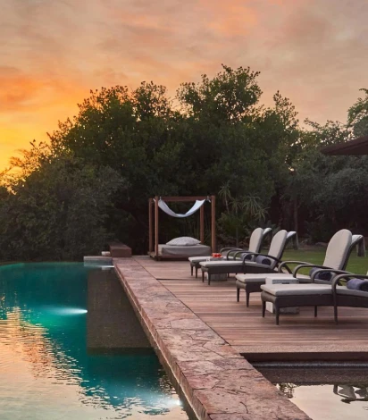 Serengeti Lodges view