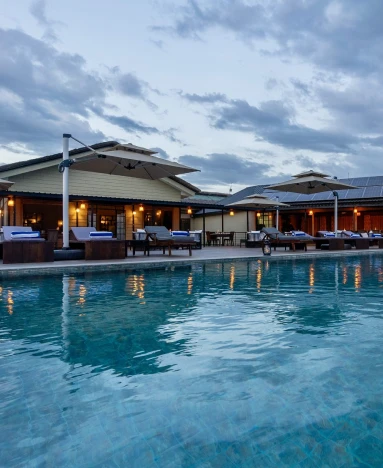 Serengeti Mara River Camp pool view