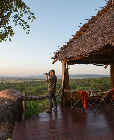 Serengeti pioneer Camp view