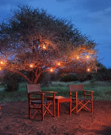 Tarangire Kuro Treetops Lodge dining